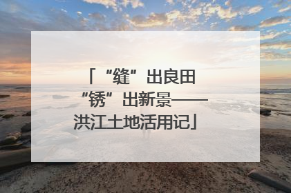 “缝”出良田 “锈”出新景——洪江土地活用记