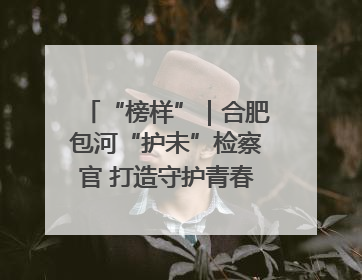 “榜样”｜合肥包河“护未”检察官 打造守护青春成长的永恒灯塔