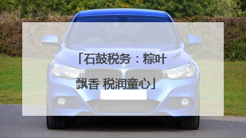 石鼓税务：粽叶飘香 税润童心