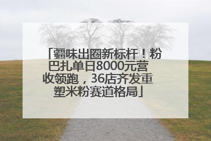 疆味出圈新标杆！粉巴扎单日8000元营收领跑，36店齐发重塑米粉赛道格局