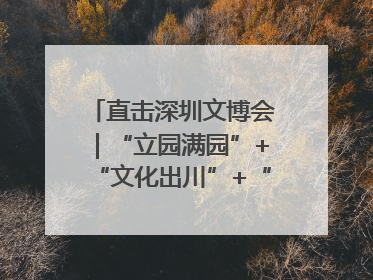 直击深圳文博会｜“立园满园”+“文化出川”+“科技赋能”，成都传媒发布三大文创领域合作清单