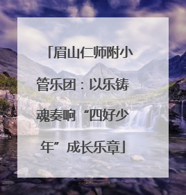 眉山仁师附小管乐团：以乐铸魂奏响“四好少年”成长乐章