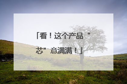 看！这个产品“芯”意满满！