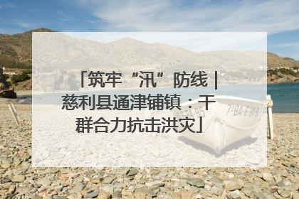 筑牢“汛”防线｜慈利县通津铺镇：干群合力抗击洪灾