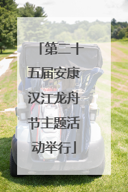 第二十五届安康汉江龙舟节主题活动举行