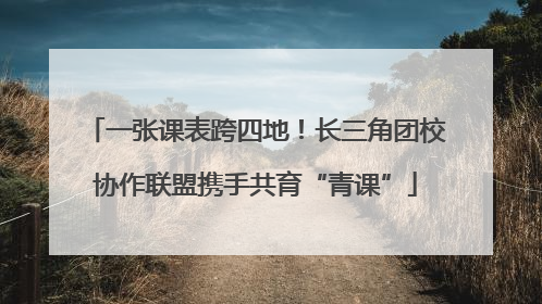 一张课表跨四地！长三角团校协作联盟携手共育“青课”