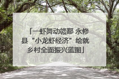 一虾舞动赣鄱 永修县“小龙虾经济”绘就乡村全面振兴蓝图