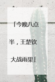 今晚八点半，王楚钦大战雨果