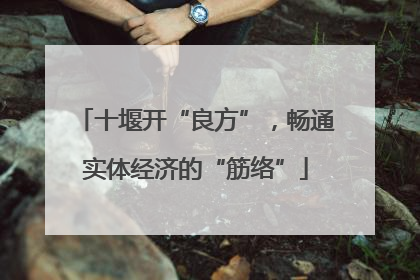 十堰开“良方”，畅通实体经济的“筋络”