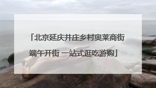 北京延庆井庄乡村奥莱商街端午开街 一站式逛吃游购