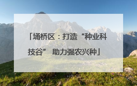 埇桥区：打造“种业科技谷” 助力强农兴种