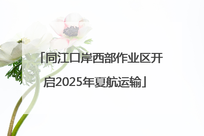 同江口岸西部作业区开启2025年夏航运输