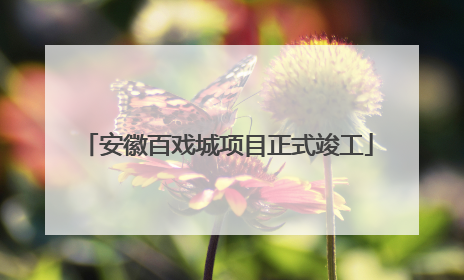 安徽百戏城项目正式竣工