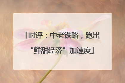 时评：中老铁路，跑出“鲜甜经济”加速度