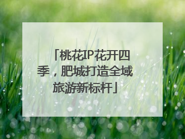 桃花IP花开四季，肥城打造全域旅游新标杆