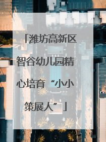 潍坊高新区智谷幼儿园精心培育“小小策展人”