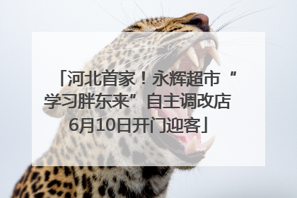 河北首家！永辉超市“学习胖东来”自主调改店6月10日开门迎客