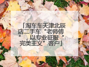 淘车车天津北辰店二手车“老师傅”，以专业征服“完美主义”客户