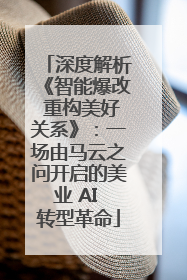深度解析《智能爆改 重构美好关系》：一场由马云之问开启的美业 AI 转型革命