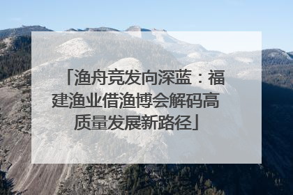 渔舟竞发向深蓝：福建渔业借渔博会解码高质量发展新路径