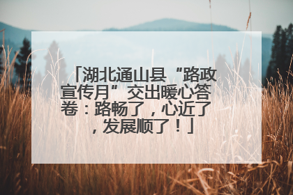 湖北通山县“路政宣传月”交出暖心答卷：路畅了，心近了，发展顺了！