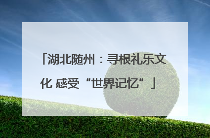 湖北随州：寻根礼乐文化 感受“世界记忆”
