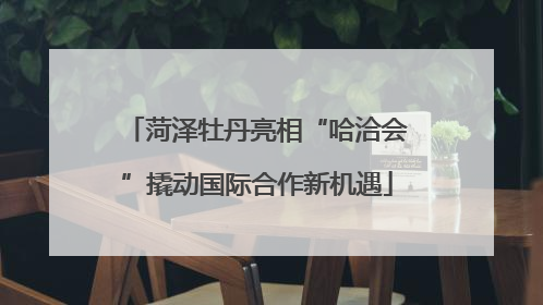 菏泽牡丹亮相“哈洽会”撬动国际合作新机遇