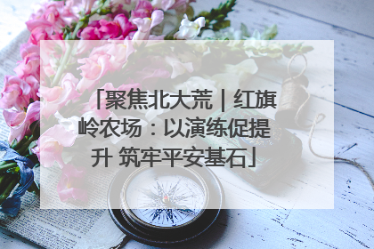 聚焦北大荒｜红旗岭农场：以演练促提升 筑牢平安基石