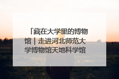 藏在大学里的博物馆｜走进河北师范大学博物馆天地科学馆：在校园里赴一场“宇宙之约”
