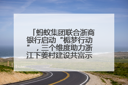 蚂蚁集团联合浙商银行启动“栀梦行动”，三个维度助力浙江下姜村建设共富示范区示范点