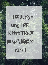 遇见多young雨花 长沙市雨花区国际传播联盟成立