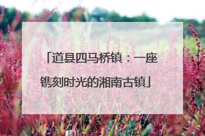 道县四马桥镇：一座镌刻时光的湘南古镇