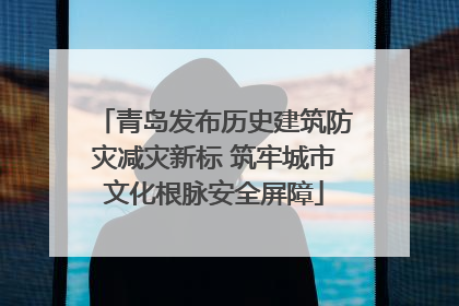 青岛发布历史建筑防灾减灾新标 筑牢城市文化根脉安全屏障
