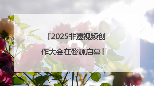 2025非遗视频创作大会在婺源启幕