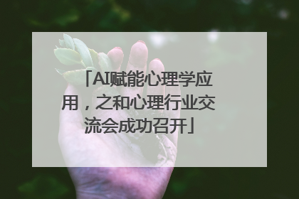 AI赋能心理学应用，之和心理行业交流会成功召开